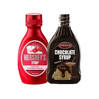 topping syrups