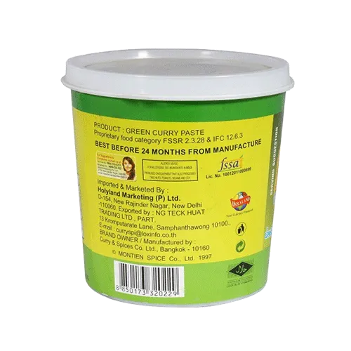Namjai - Green Curry Paste, Thai (Non Veg), 1Kg